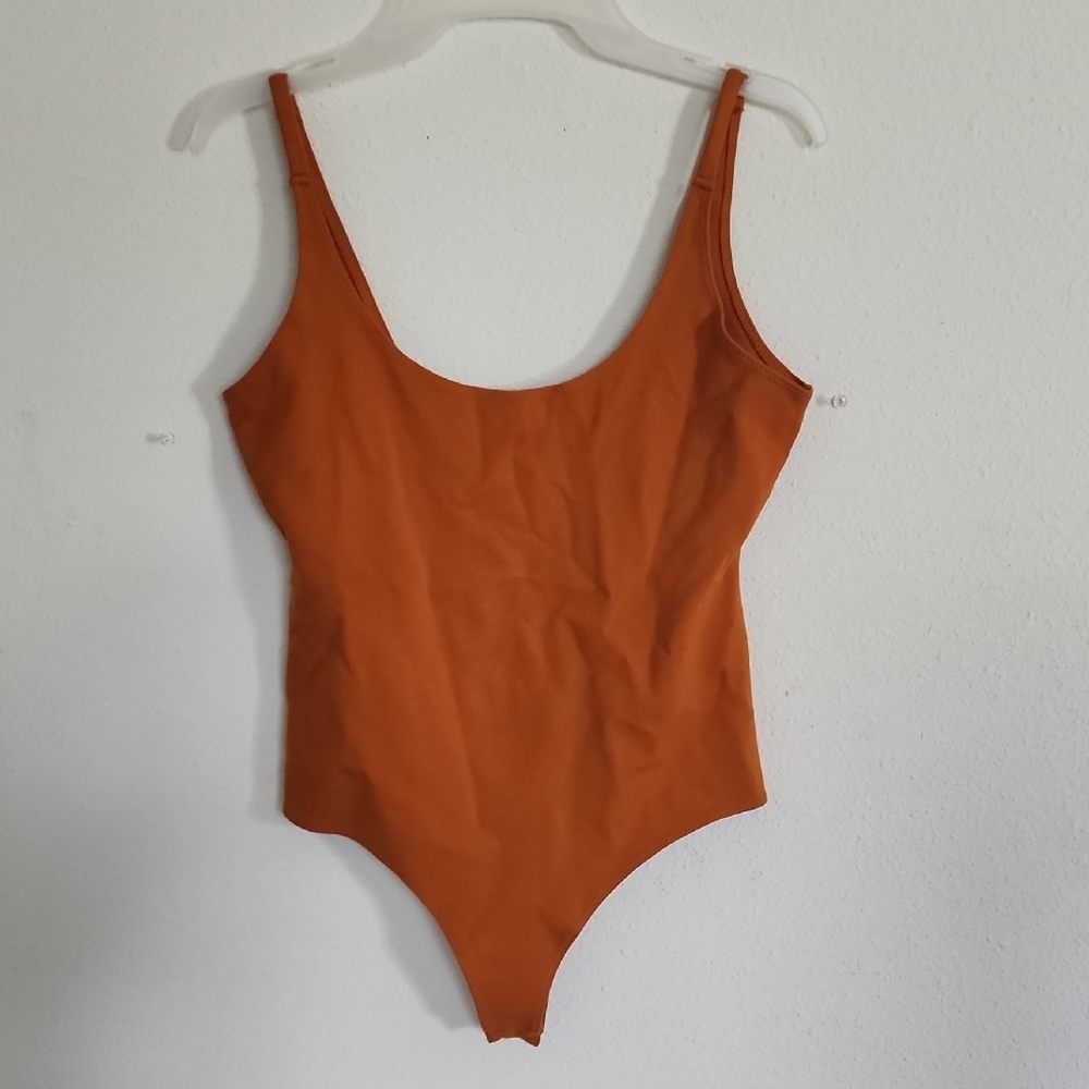 Rust Orange Bodysuit